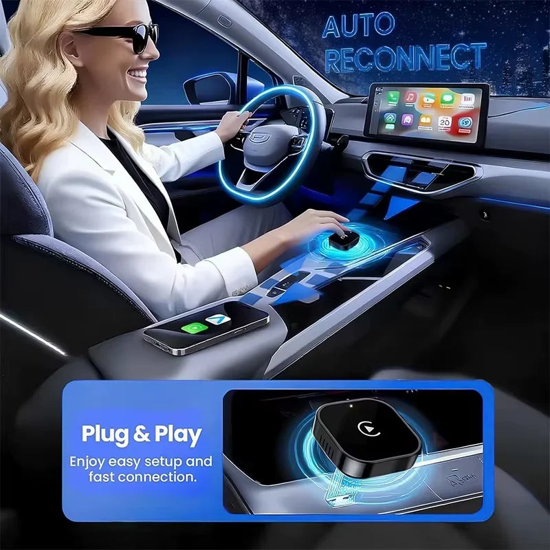 Wireless CarPlay Adapter – Go Cable-Free Instantly
