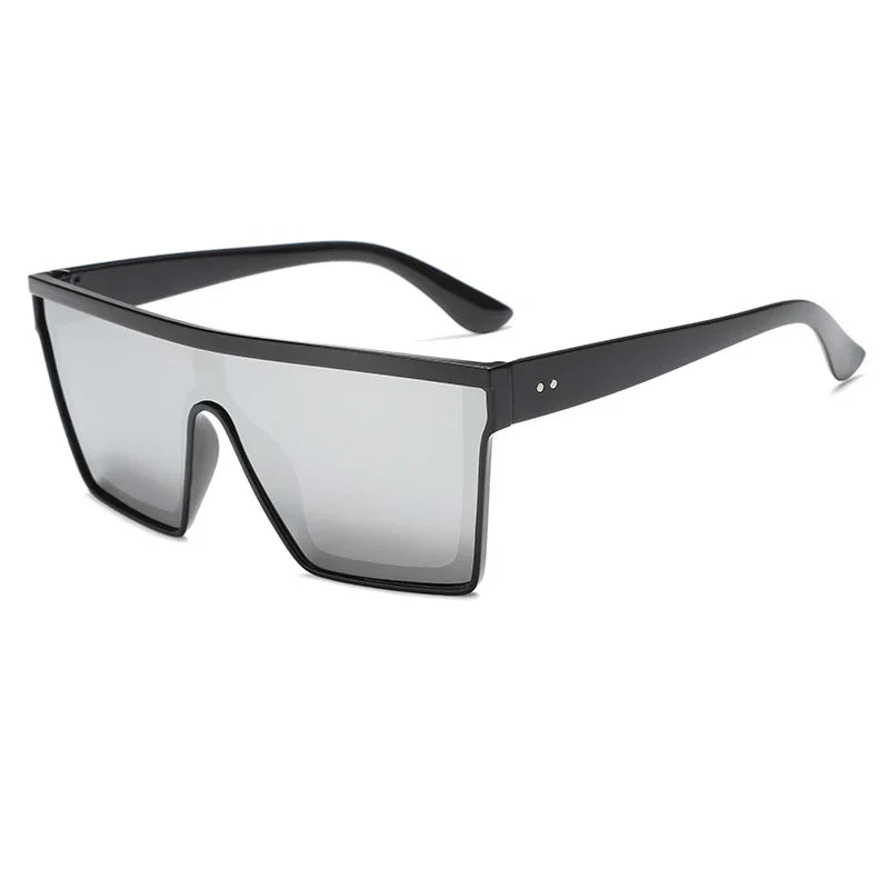 Oversized Square Sunglasses – Retro UV400 Shades for Men & Women