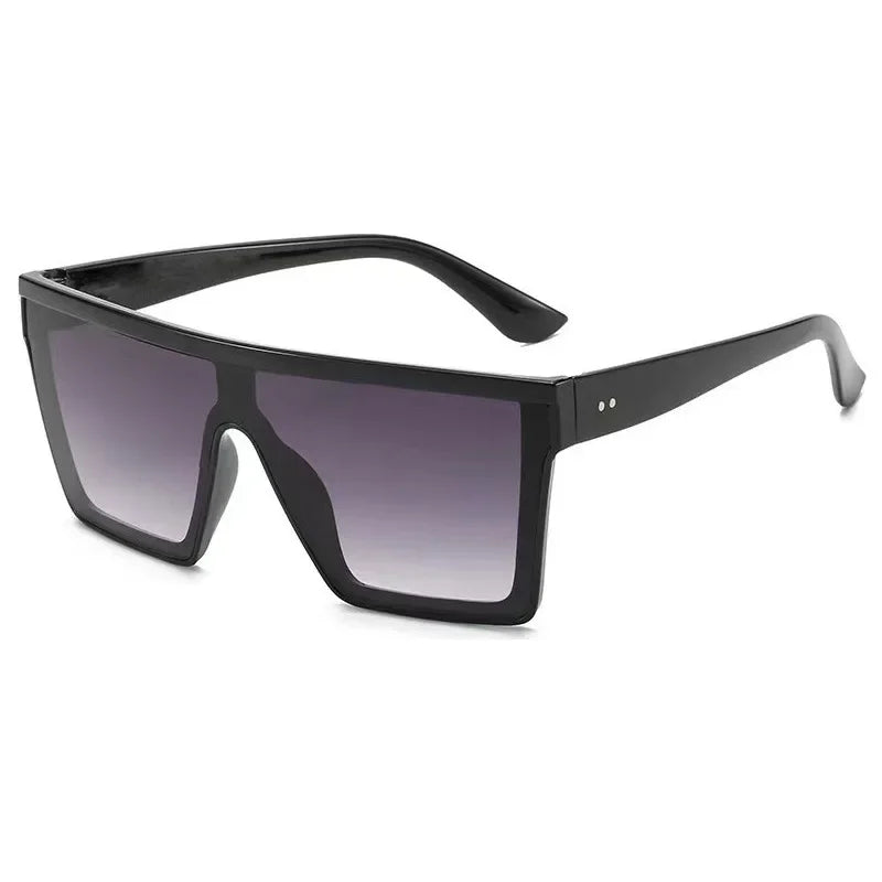 Oversized Square Sunglasses – Retro UV400 Shades for Men & Women