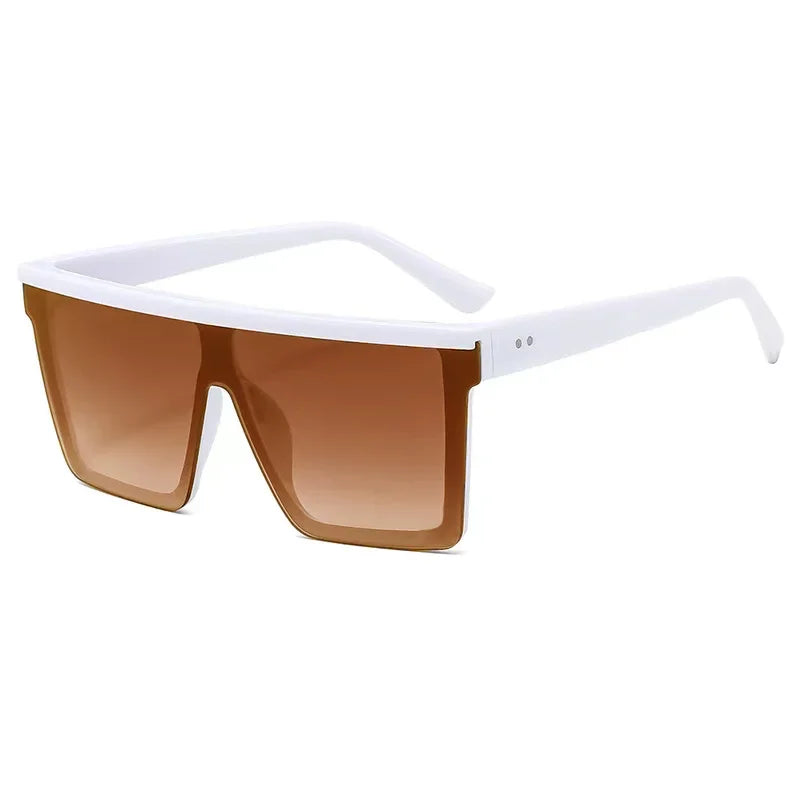 Oversized Square Sunglasses – Retro UV400 Shades for Men & Women