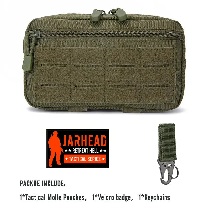 Tactical MOLLE Utility Pouch – Compact Streetwear Accessory Bag