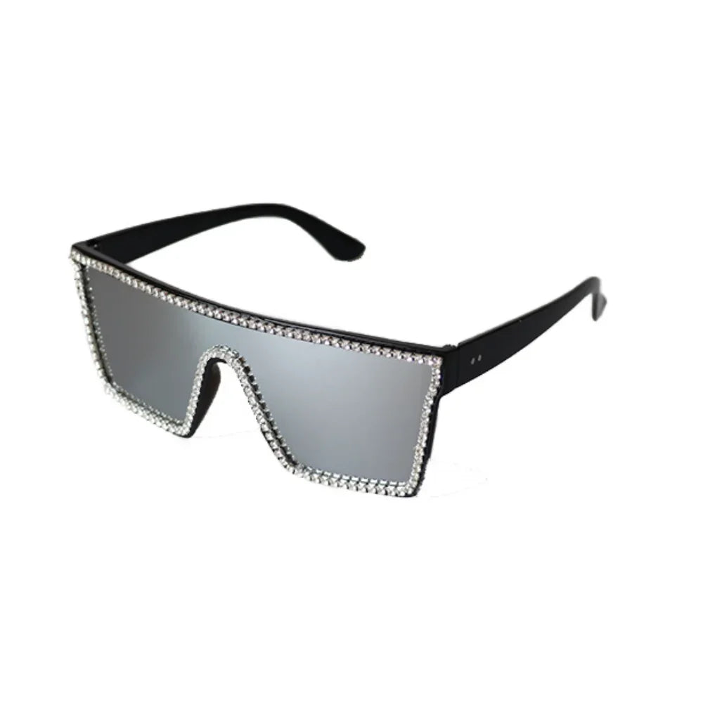 Oversized Square Sunglasses – Retro UV400 Shades for Men & Women