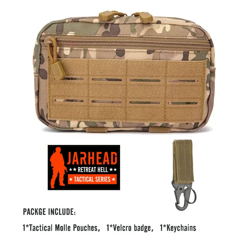 Tactical MOLLE Utility Pouch – Compact Streetwear Accessory Bag
