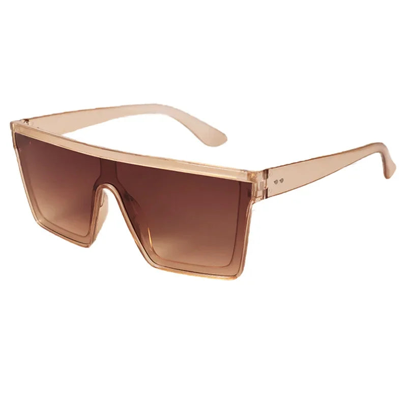 Oversized Square Sunglasses – Retro UV400 Shades for Men & Women