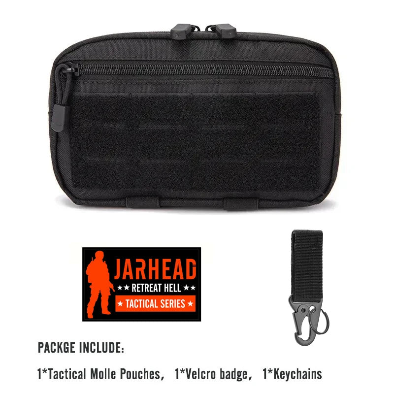 Tactical MOLLE Utility Pouch – Compact Streetwear Accessory Bag