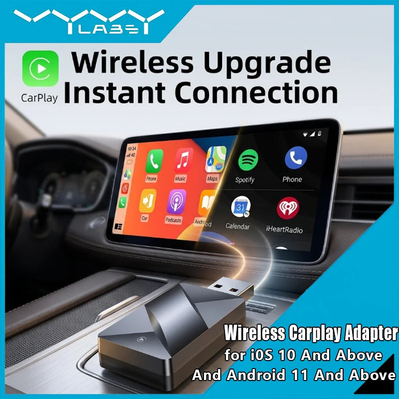 Wireless CarPlay Adapter – Go Cable-Free Instantly