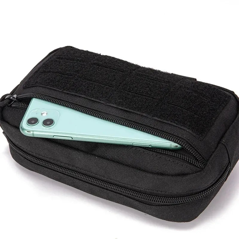 Tactical MOLLE Utility Pouch – Compact Streetwear Accessory Bag