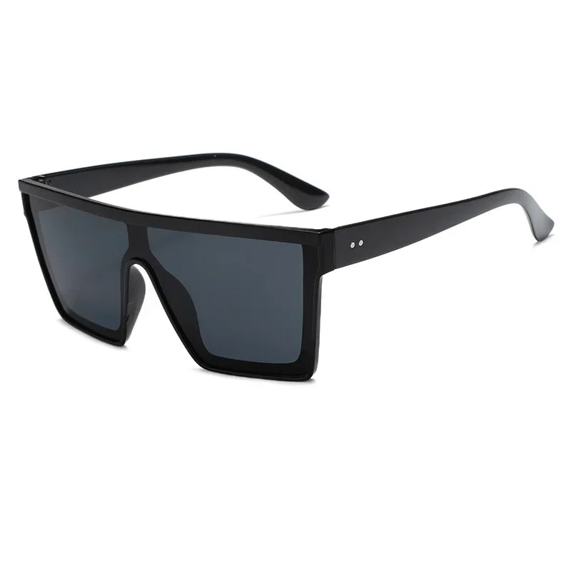 Oversized Square Sunglasses – Retro UV400 Shades for Men & Women