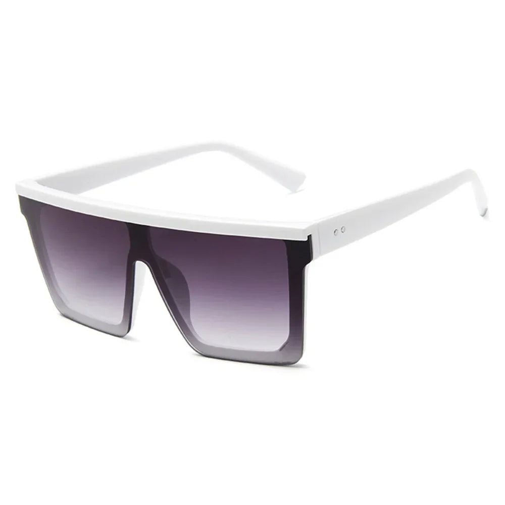 Oversized Square Sunglasses – Retro UV400 Shades for Men & Women
