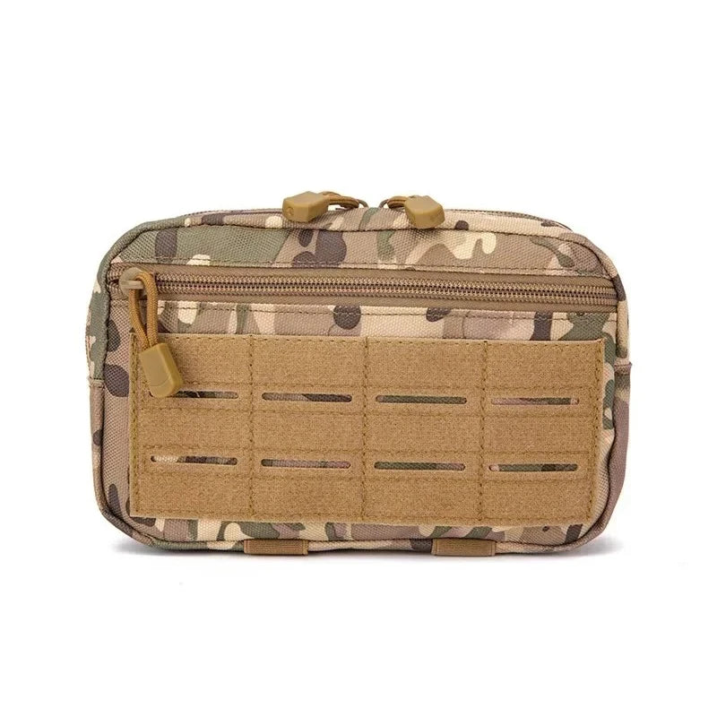 Tactical MOLLE Utility Pouch – Compact Streetwear Accessory Bag