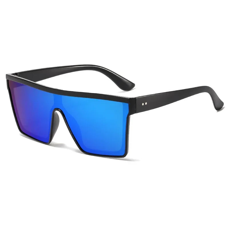 Oversized Square Sunglasses – Retro UV400 Shades for Men & Women