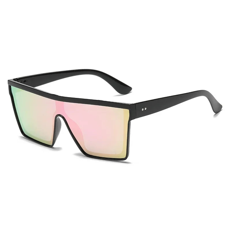 Oversized Square Sunglasses – Retro UV400 Shades for Men & Women